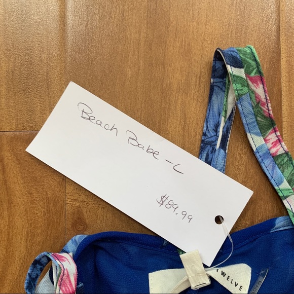 BNWT Beautiful Strappy Floral Print Tank Maxi Dress Size Large - Picture 9 of 10